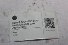 LOWER RADIATOR STAY 19113-MEL-D20 2006 CBR1000RR