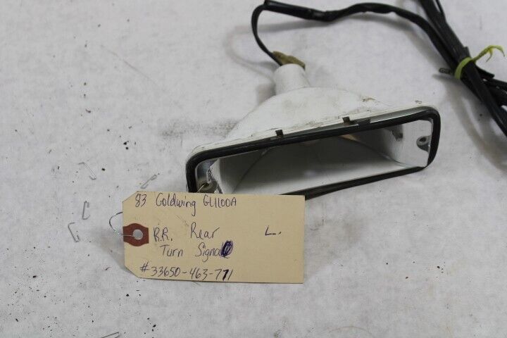 R.R Rear Turn Signal L. #33650-463-771 1983 Honda Goldwing GL1100
