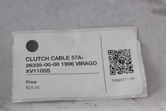 CLUTCH CABLE 57A-26335-00-00 1996 Yamaha VIRAGO XV1100S