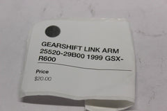 GEARSHIFT LINK ARM 25520-29B00 1999 Suzuki GSX-R600