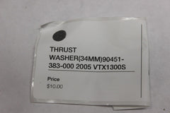 THRUST WASHER (34MM) 90451-383-000 2005 Honda VTX1300S