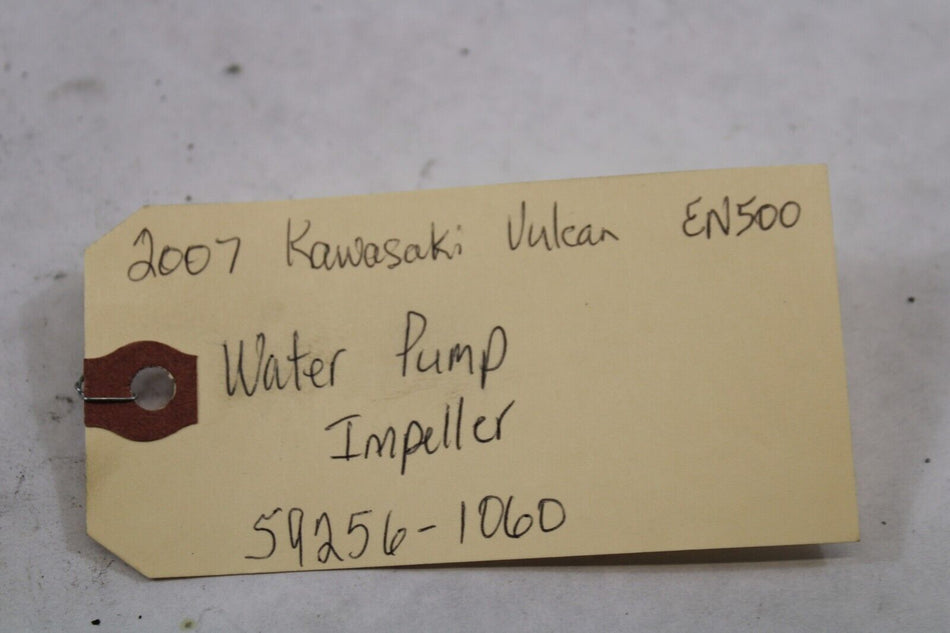 Water Pump Impeller 59256-1060 2007 Kawasaki Vulcan EN500C