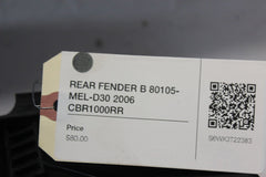 REAR FENDER B 80105-MEL-D30 2006 HONDA CBR1000RR