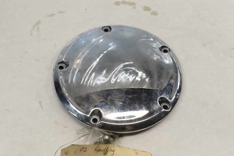 OEM Harley Davidson Chrome Primary Derby Clutch Cover 2002 Road King 60668-99