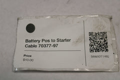Battery Pos to Starter Cable 70377-97 2004 Harley Davidson Road King