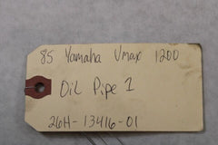 Oil Pipe 1 26H-13416-01 1990 Yamaha Vmax VMX12 1200