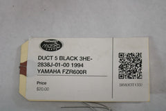 DUCT 5 BLACK 3HE-2838J-01-00 1994 YAMAHA FZR600R