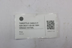 THROTTLE CABLE #1 42X-26311-00-00 1984 Yamaha VIRAGO XV700L