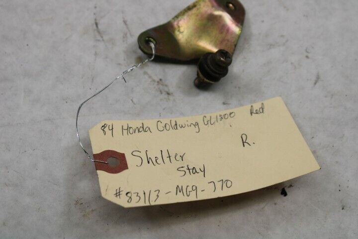 OEM Honda Motorcycle Shelter Stay R. 1984 Goldwing GL1200A 83113-MG9-770