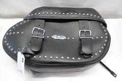 LEFT Saddlebag Leather Studded Harley Davidson