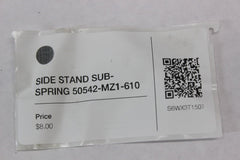 SIDE STAND SUB-SPRING 50542-MZ1-610 2005 Honda VTX1300S