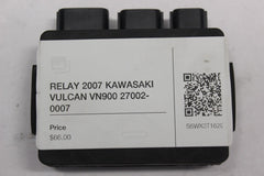 RELAY 2007 KAWASAKI VULCAN VN900 27002-0007