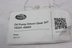 Oil Pump Driven Gear 34T 16321-49000 1983 Suzuki GS650GL