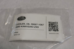 COOLER, OIL 39067-1067 2000 KAWASAKI ZX9 ZX-9R