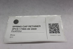 SPRING CAP RETAINER 2PCS 17968-99 2009 FLHTCU Harley Davidson