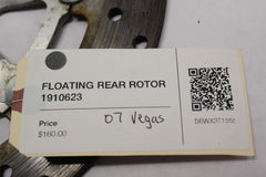 FLOATING FRONT ROTOR 1910623 2007 Victory Vegas 8 Ball