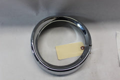 7" Headlamp Headlight Trim Door With Visor Aftermarket Harley Davidson