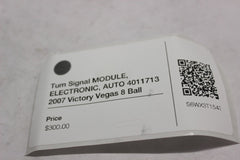 Turn Signal MODULE, ELECTRONIC, AUTO 4011713 2007 Victory Vegas 8 Ball