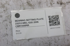 BEARING SETTING PLATE 23212-MEL-D20 2006 CBR1000RR