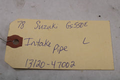 Intake Pipe Left 13120-47002 1978 Suzuki GS550