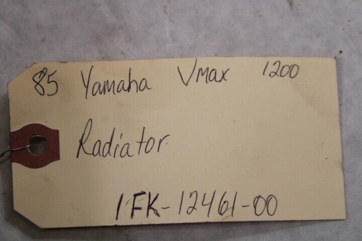 Radiator Assy 1FK-12461-00 1990 Yamaha Vmax VMX12 1200