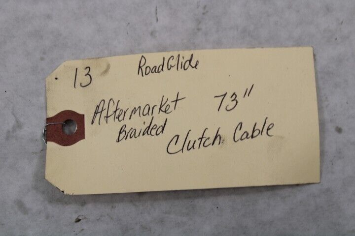 Aftermarket Braided Clutch Cable 73” 2013 Harley Davidson Roadglide