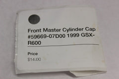 Front Master Cylinder Cap #59669-07D00 1999 Suzuki GSX-R600