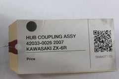 HUB COUPLING ASSY 42033-0026 2007 KAWASAKI ZX-6R