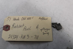 Ratchet Pawl A w/Plunger&Spring 24324-KA3-711 1987 Honda CBR1000F Hurricane