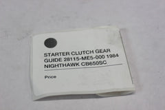 STARTER CLUTCH GEAR GUIDE 28115-ME5-000 1984 Honda Nighthawk CB650SC