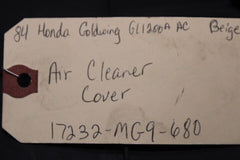 Air Cleaner Cover 17232-MG9-680 1984 Honda Goldwing GL1200A