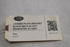 LICENSE PLATE BRACKET BLACK 60013-02 2017 SPORTSTER XL1200T HD SuperLow