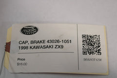 CAP, BRAKE 43026-1051 1998 Kawasaki ZX-9R Ninja