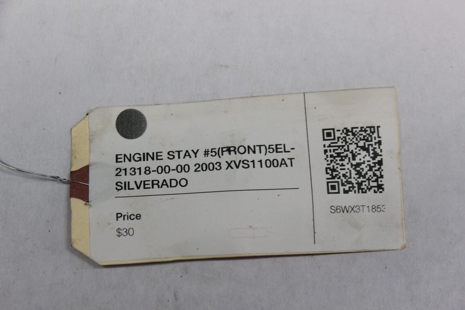 ENGINE STAY #5 (FRONT) 5EL-21318-00-00 2003 XVS1100AT SILVERADO