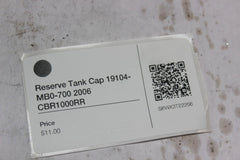 Reserve Tank Cap 19104-MB0-700 2006 CBR1000RR