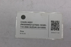 CHAIN ASSY (RK50SM0Z1) 27600-16G00-110 2006 SUZUKI SV1000S