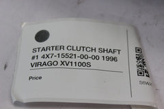 STARTER CLUTCH SHAFT #1 4X7-15521-00-00 1996 Yamaha VIRAGO XV1100S