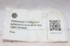 TENSIONER BRACKET B (RIGHT) 14510-MJ8-050 1984 VF500C Honda Magna