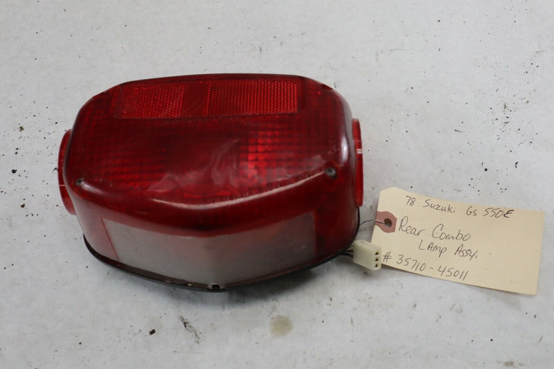 OEM Suzuki Motorcycle Rear Combination Tail Lamp 1978 GS550 35710-45011