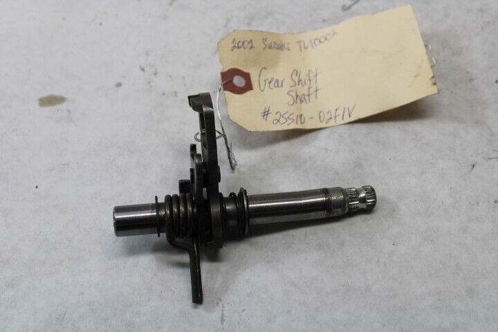 OEM Suzuki Motorcycle 2002 Suzuki TL1000 Gearshift Shaft #25510-02F1V