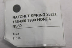 RATCHET SPRING 28223-166-000 1990 HONDA NS50F