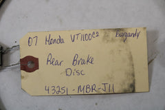 Rear Brake Disc 43251-MBR-J11 2007 Honda Shadow Sabre VT1100C2