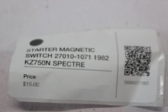 STARTER MAGNETIC SWITCH 27010-1071 1982 Kawasaki Spectre KZ750N