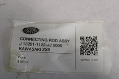 CONNECTING ROD ASSY J 13251-1122-JJ 2000 KAWASAKI ZX9 ZX-9R