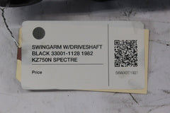 SWINGARM W/DRIVESHAFT BLACK 33001-1128 1982 Kawasaki Spectre KZ750N