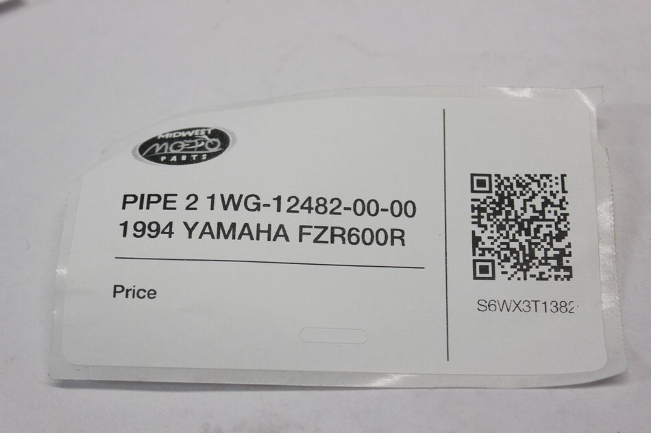 PIPE 2 1WG-12482-00-00 1994 YAMAHA FZR600R