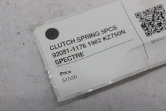 CLUTCH SPRING (5) 92081-1176 1982 KZ750N SPECTRE