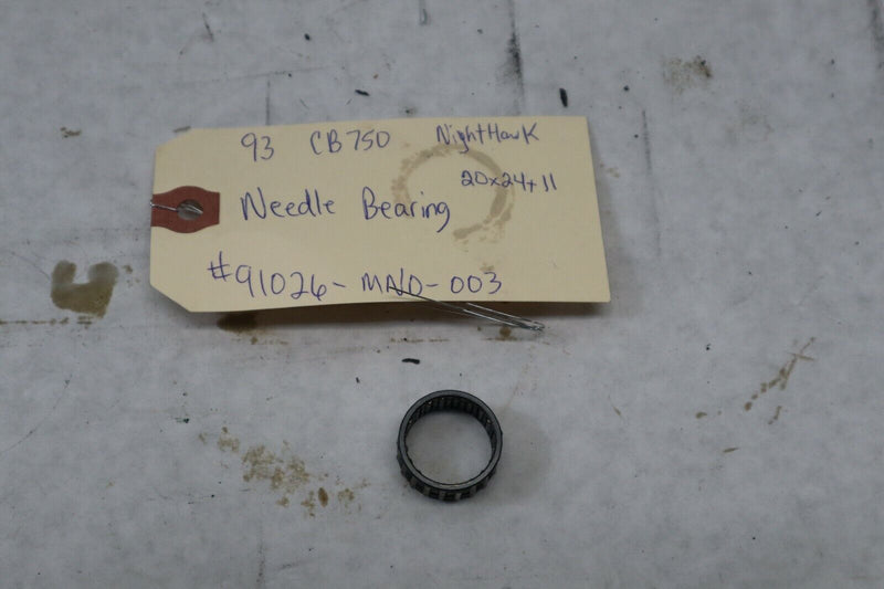 OEM Honda Motorcycle Needle Bearing 1993 CB750  91026-MN0-003