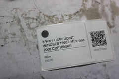 3-WAY HOSE JOINT W/HOSES 19507-MEE-000 2006 CBR1000RR