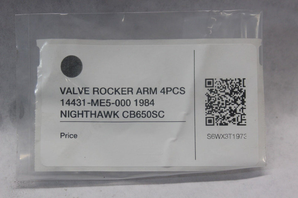 VALVE ROCKER ARM 4PCS 14431-ME5-000 1984 Honda Nighthawk CB650SC